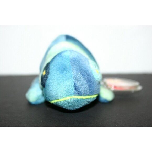 TY Beanie Baby Rainbow Chameleon Iguana 1997 PVC Pellets blue 4037 SET McD's - Picture 3 of 12